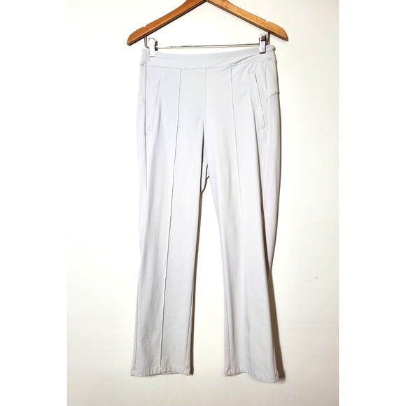 Athleta Womens 6 Endless High Rise Pants Straight Leg Elastic Waist Pockets - Picture 2 of 12